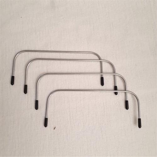 Bracket Manual Fabric Diy Material Parts Round Curve Angle Clutch Frame Handle Handmade Vintage Kiss Lock 10/15/20/25/30cm