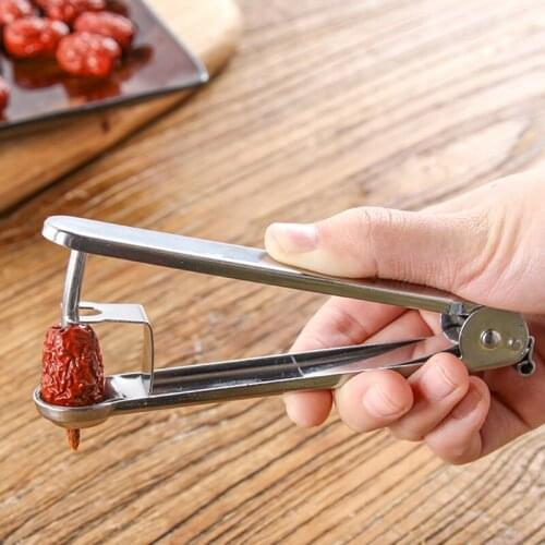 Stainless Steel Pitter Remover Cherry Fruit Kitchen Separator Seed Remove Pit Tool Cherry Haw Date Pit Digging Kitchen Tools HOT