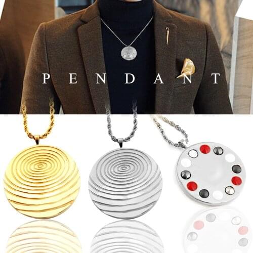 Mens Pendant Magnetic therapy Germanium pendant Relieve fatigue improve sleep Fashion Jewelry Women Pendant Lucky energy pendant
