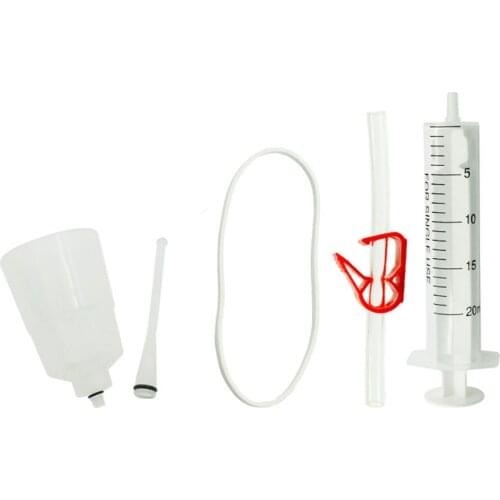 Plastic Hydraulic Brake Oil Bleed Kit For SHIMANOs Brake System Mineral Oil Brake Funnel Set Bike Repair Tool