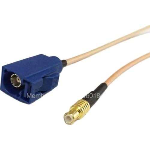 New Modem Coaxial Cable MCX Male Plug Connector To FAKRA Connector RG316 Cable Pigtail 15CM 6" Adapter