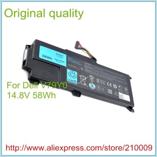 58WH Original Laptop Battery For XPS 14Z-L412X 14Z-L412Z V79Y0 YMYF6 0YMYF6