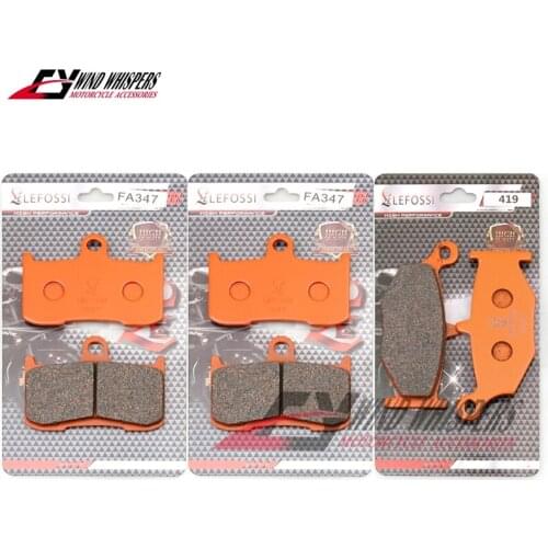 Motorcycle Front Rear Brake Pads For Suzuki GSX 1300 K8/K9/L0/L1 B-King GSX1300 2008 2009 2010 2011 2012