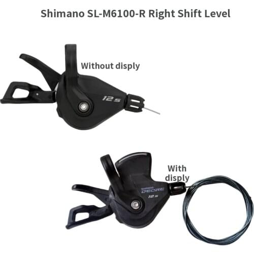 SHIMANO DEORE M6100 Shiftet Lever SL M6100 RAPIDFIRE Plus Shift Lever M6100 Shifter Lever 12-speed Derailleurs