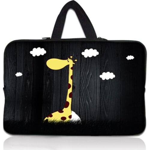 Giraffe Laptop Bag 11 13 15 For Macbook Air 16 Case Notebook Sleeve For Mac Book Pro 13.3 15.6 12 2019 2018 2020 Xiaomi Cover