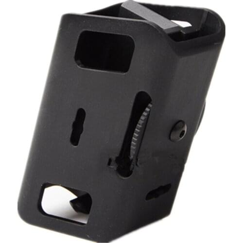 Tactical magazine pouch bag IPSC CNC Aluminum Magazine Pouch for Pistol Magazine Black DE red blue