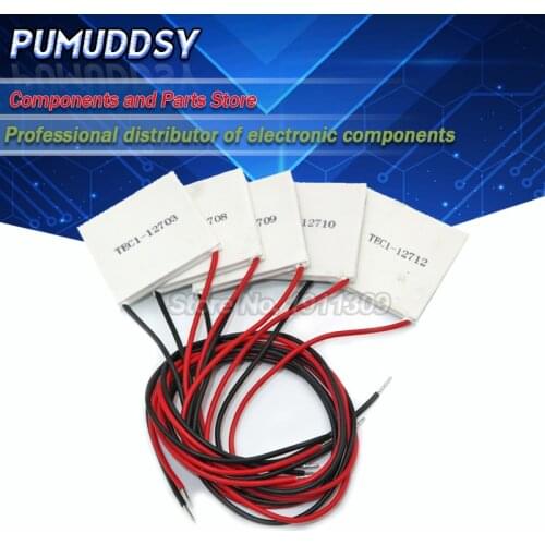 TEC1-12706 12703 12704 12705 12708 12709 12710 12712 12715 Thermoelectric Cooler Peltier 40*40MM 12V Peltier Elemente Module