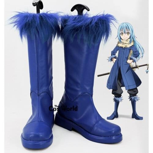 That Time I Got Reincarnated as a Slime Rimuru Tempest Anime Customize Cosplay Shoes Boots