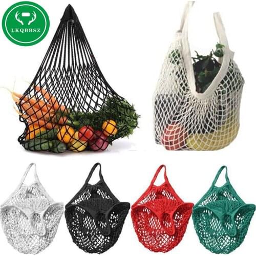 Women Tote Storage Bag Reusable Grocery Mesh Thick Bags Waterproof Beach Kids toys Storage Bags 11 Colors