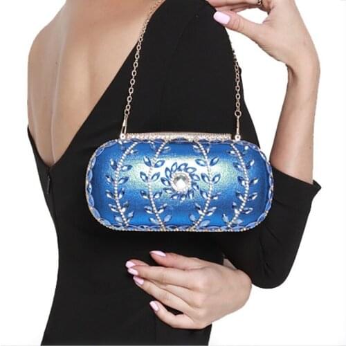 Women Handbag Evening Bags Women Chain Shoulder Bag Ladies Party Fashion Gold Clutch Purse Box Bag Wedding Bride Women Messenger