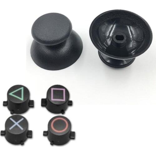 Analog Joystick Thumb Stick Grip Cap ABXY Button Repair for Sony Playstation Dualshock 3 DS3 PS3 Gamepad Controller Thumbstick