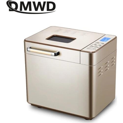 DMWD Home Automatic Bread Machine Intelligent Breakfast Sandwich Toast Maker DIY Cake Machine 25 Menus 13H Appointment 220V