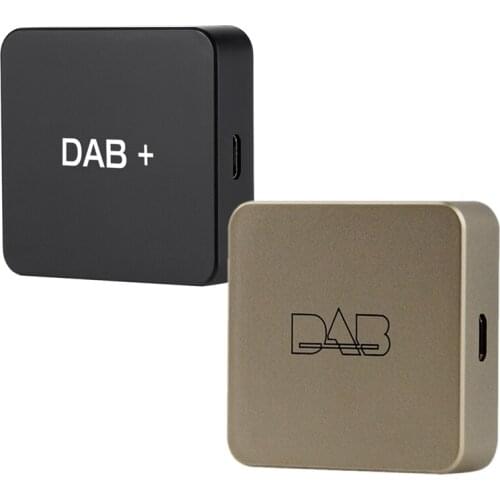 DAB+ Box Digital Radio Antenna Tuner for Car Radio Android 5.1 and Above FM Transmission USB Powered