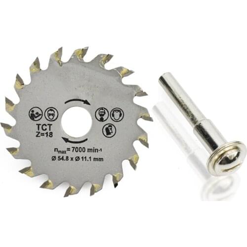 1pcs 54.8mm TCT Circular Saw Blade Wood Cutting Blade Carbide Tipped Cutting Disc