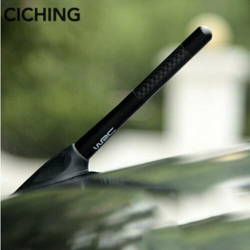 WRC Carbon Fiber Short Antenna Radio Antenna Fit Auto Accessorie For Citroen Grand C4 Picasso Aircross C Elysee DS3 DS4 C2 C3
