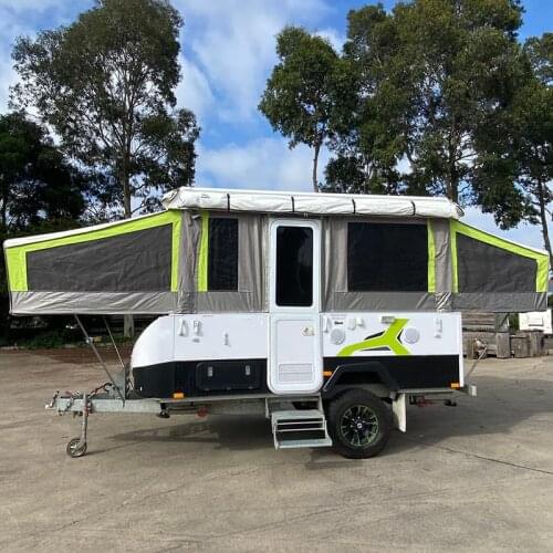 Camping Van Large Top Up Tent Travel Camper Caravan Vintage Off Road Trailer