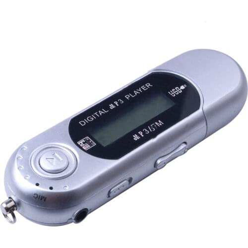 Mini USB MP3 Player Flash LCD Digital Screen MP3 Player Support 32GB TF Card Slot Music Player FM Radio Portable Mp3 Player