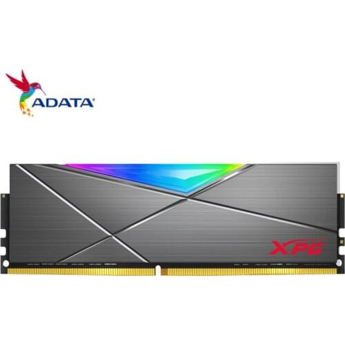 ADATA XPG SPECTRIX D50 DDR4 RGB MEMORY MODULE 8G 16G (2x8GB) 32GB (2x16GB) PC4 LED 3600MHz PC Desktop Memory Grey