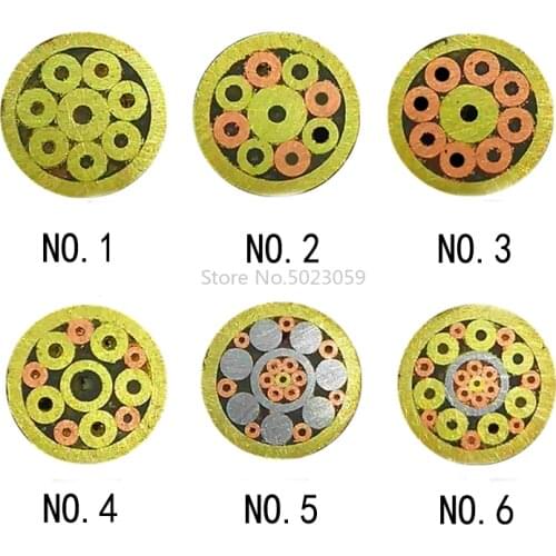 5mm Mosaic Pin Rivets for Knife Handle Screw Brass Mosaics Rivets Nail Steel Tube More Design Exquisite Style Length 9cm