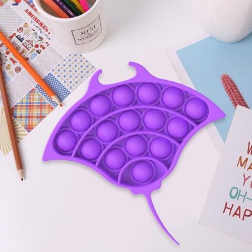 Cartoons Animal Devil Fish Push Bubble Sensory Fidget Autism Special Need Relief Anxity Adults Kids Desktop Anti Stress Toys#20