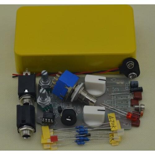 DIY Compressor Guitar Effect Pedal All Kit With 1590B Free Shipping