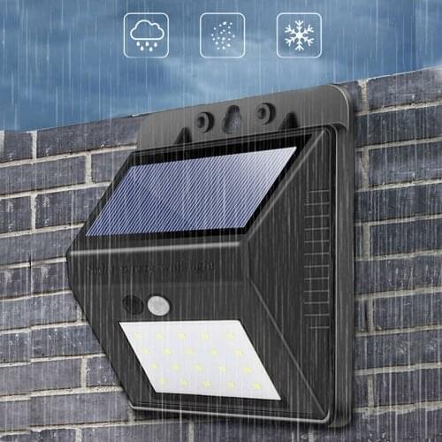 Solar garden street light LED flashlight outdoor sensor wall waterproof sensor automatically lamp motion public road wall lamp