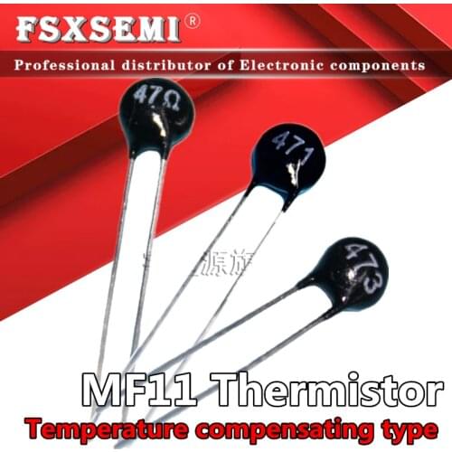 20pcs MF11 Thermal Resistor NTC 2.2K 222 3.3K 332 5K 502 6.8K 682 10K 103 15K 153 20K 203 30K 303 47K 473 50K 503