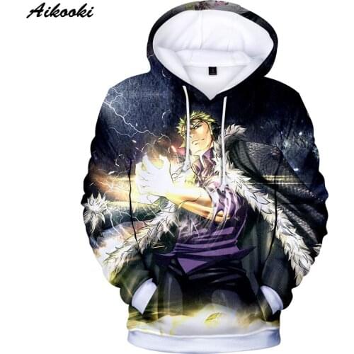 3D Print Fairy Tail Hoodies Men/Women Hoodie Sweatshirt 3D Yellow Fire Fairy Tail Hooded Boys/Girls Thin Polluvers Tops Hoodys