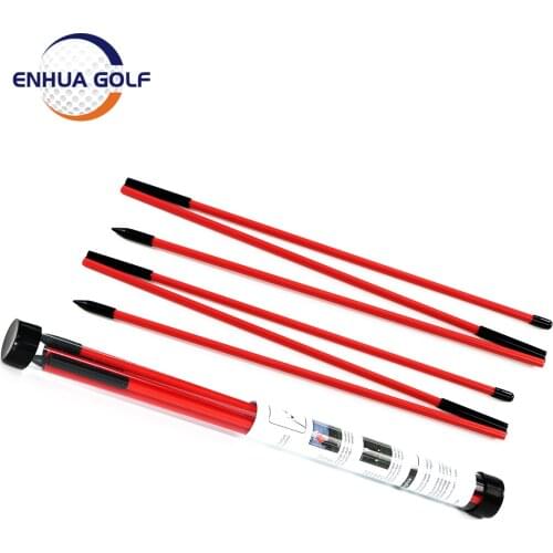 Golf Alignment Sticks - Golf Sticks Alignment Aid 48" Golf Alignment Rods 2 Pack for Aiming, Putting, Full Swing Trainer, Postu