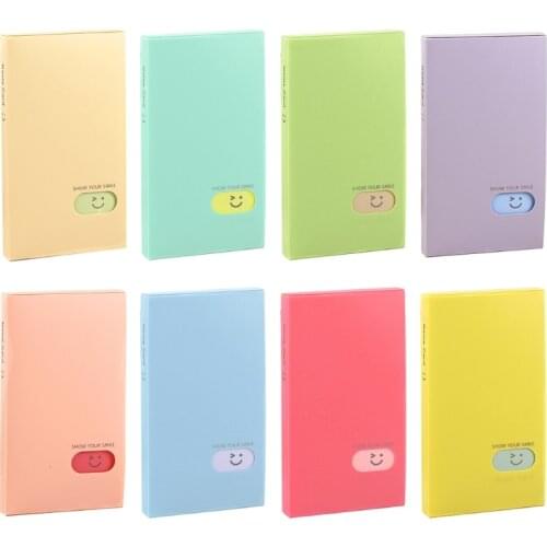 120 Pockets Business Card Book ID Credit Holder Name Card Picture Photo Album 24BB