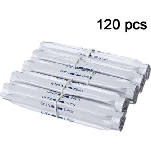 120Pcs/Box Wet Alcohol Cotton Swabs Double Head Cleaning Stick For IQOS 2.4 PLUS For IQOS 3.0 LIL/LTN/HEETS/GLO Heater