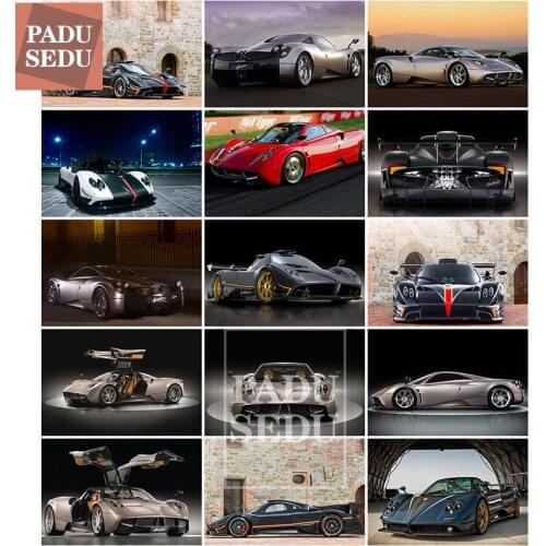 5D Diy Diamond Painting Cars Full Square Diamond Crystal Mosaic Embroidery Car Cross Stitch Landscape Modern Home Decor Art Gift