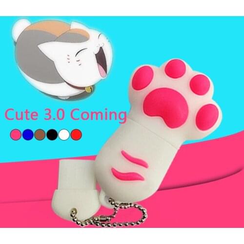 100% Realcapacity Big Sale Cartoon Claw mini Usb Flash Drive 512GB 8GB 16GB 32GB 64GB Usb 3.0 Memory Pen Drive Flash Card Stick
