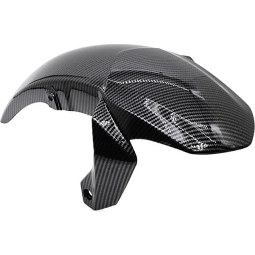 Carbon Black ER 6N Ninja 650R Front Mudguard Fender Mudflap Splash Mud Guard For Kawasaki ER6N ER-6N 2012 2013 2014 2015 2016