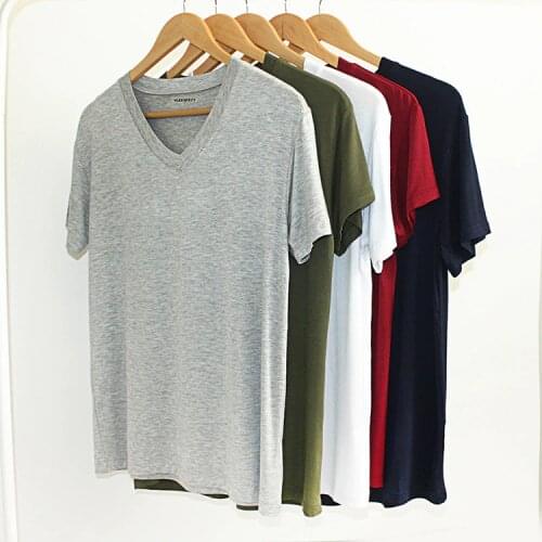 CLOUD COTTON STORY Men's Plain T-shirts