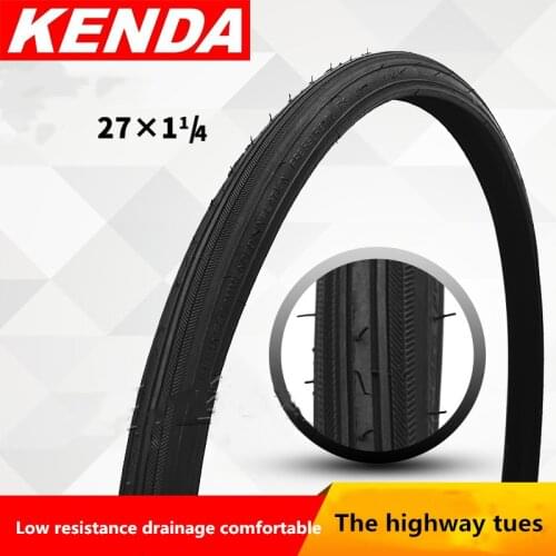 Kenda 27 " road bicycle tire 27*1 1/4 travel bicycle tires