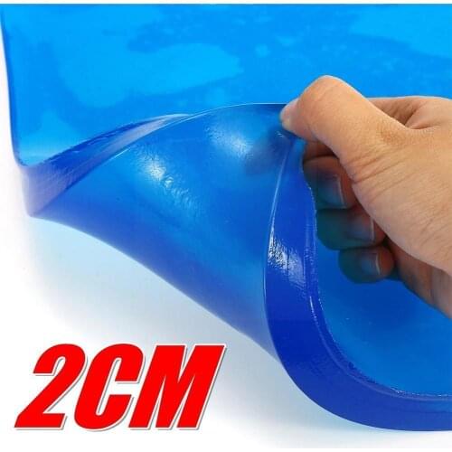 1cm Modified Motorcycle Seat Gel Pad Shock Absorption Soft Comfortable Mat Orange Choose Color Cushion Blue Can I2U6