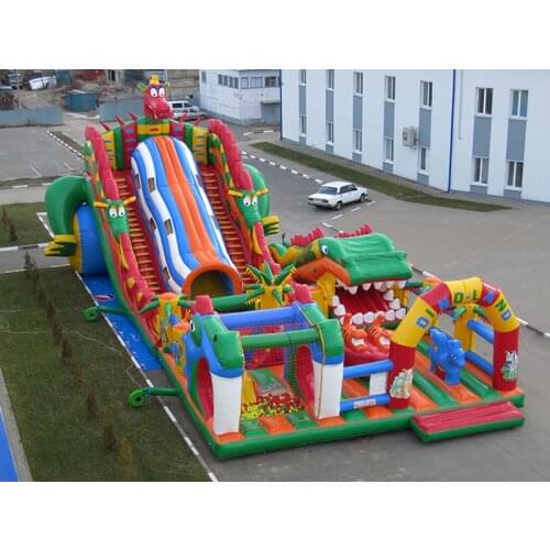 China Guangzhou) inflatable slides, inflatable castles, Inflatable pool slideTOB-18