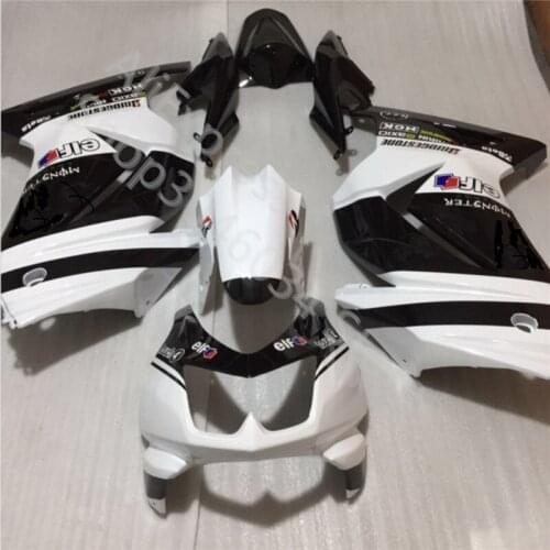 Costom Fairing kit for Kawasaki Ninja ZX250R 08 09-14 ZX250R 2010-2011-2012-2013-2014 white black Fairings set