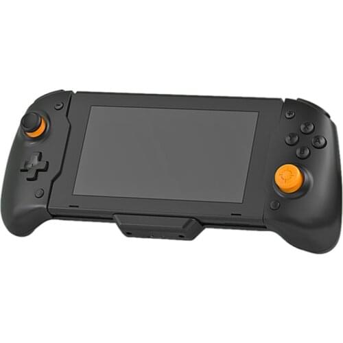 For N-Switch Handle Grip Controller Gamepad Plug PD Fast Charge Double Motor Vibration Built-in 6-Axis Gyro