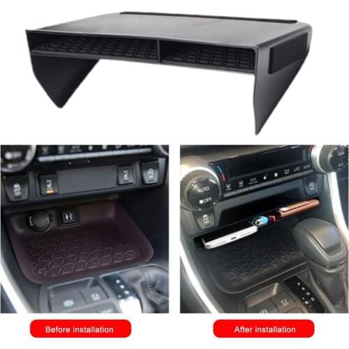 For 20-21 Toyota RAV4/Wilanda Modified Central Control Handle Box Storage Box Storage Grid Rongfang Car Interior Storage Box