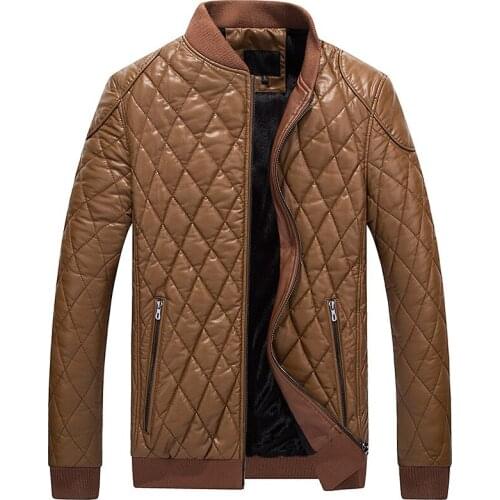 MRMT 2018 Brand clothing Mens Jackets Overdress For Male Outer clothing pu Leather Coat