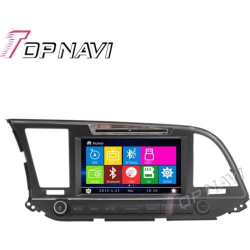 WANUSUAL 8" Car DVD GPS For Hyundai Elantra/Avante/MD 2016- (low version) Car Radio Multimedia Stereo In Dash,Wince System