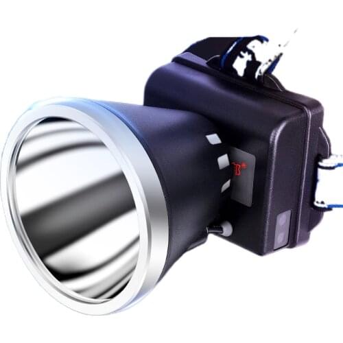 The head-mounted headlight glare night fishing high-capacity lithium rechargeable flashlight bright lamp power