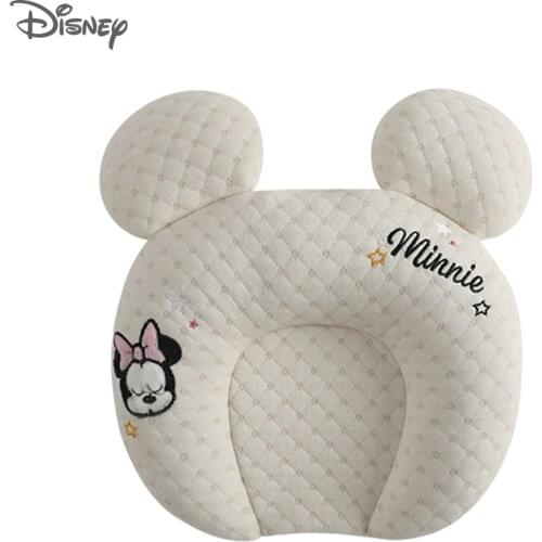 Disney Head Shaping Baby Nursing Pillow Anti Roll Memory Foam Pillow Prevent Flat Head Neck Support Newborn Sleeping Cushion
