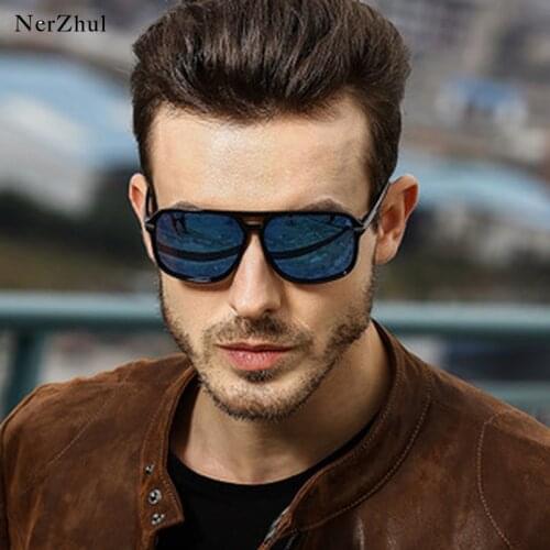 Nerzhul Sunglasses For Men Women Top Sellers Goggles Sun Glasses Male Vintage Wooden Leg Shades Sunglasses Brand Mirror Glasses