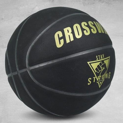 Stylish 1 Set Moisture Absorption Playing Basketball Good Elasticity Training Basketball Particles for Outdoor Activity