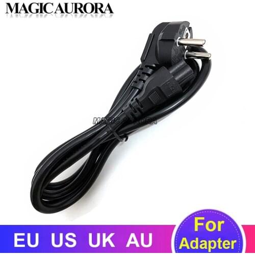 Universal EU US UK AU Plug Cable Power Cord For AC Adapter Charger Laptop Power Adapter 3 Prong