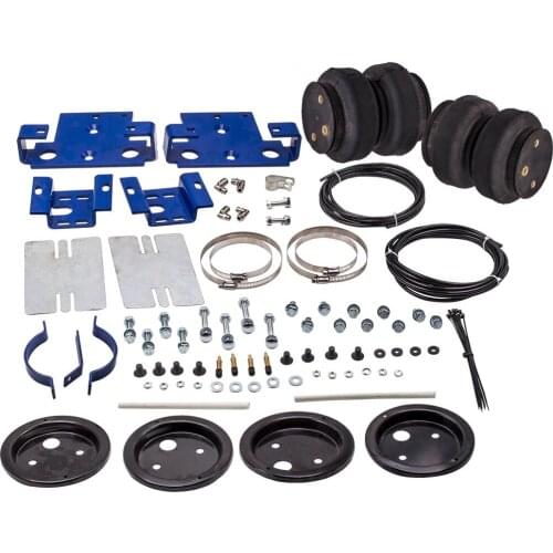 Rear Air Helper Spring Bag Leveling Kit Set for GMC Sierra Silverado 2500