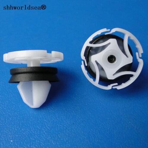 Shhworldsea 100pcs auto clip and fasteners door trim fixed card buckle for renault 7703077476 for peugeot citroen 9345.ZN